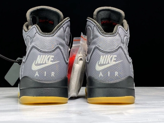 Air Off-White x CT8480-001 5 Jordan Black 0603